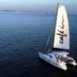 Lagoon 380 S2 Luxury Catamaran Sailing Yacht Charter & Boat Rental in Algarve, Portugal.