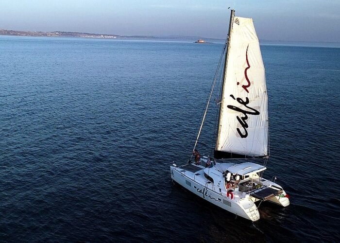 Lagoon 380 S2 Luxury Catamaran Sailing Yacht Charter & Boat Rental in Algarve, Portugal.